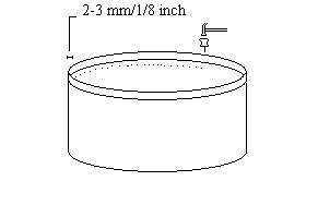 Punch holes inthe top part of the stove